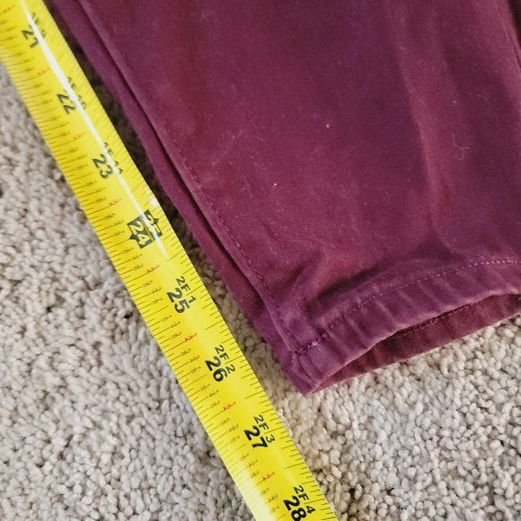 2/$20 LOFT Burgundy Legging Pants 8 - Picture 5 of 10